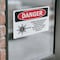 Signmission Radiation & Laser Sign, 10 in H x 14 in W, Vinyl Decal, Rectangle OS-2PACK-DS-D-1014-L-2454 - alternate 3